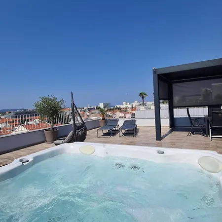 Sunset Penthouse With Spectacular View And Jacuzzi Apartment Zadar